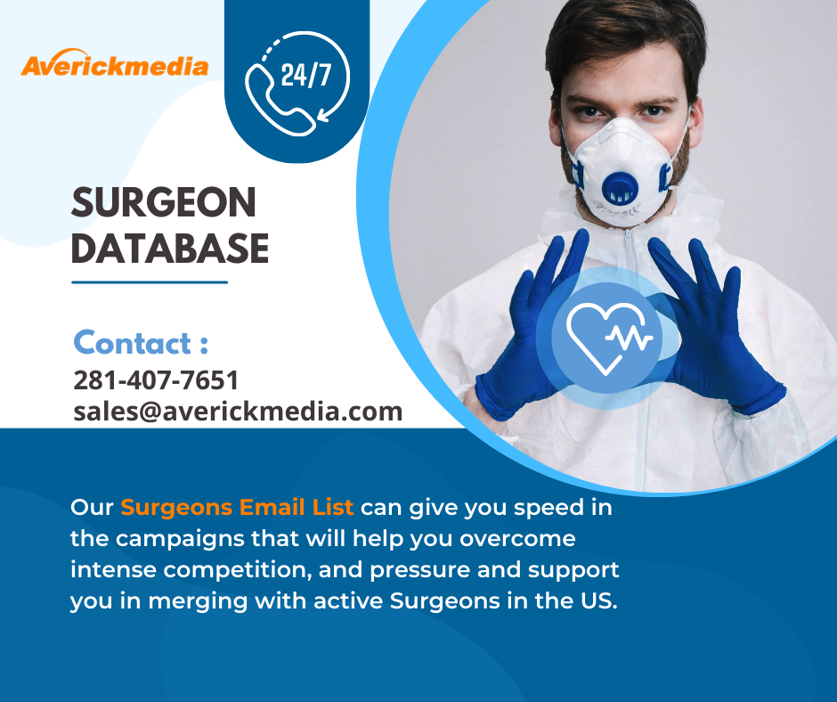 How To Find And Build Quality Surgeons Email List?